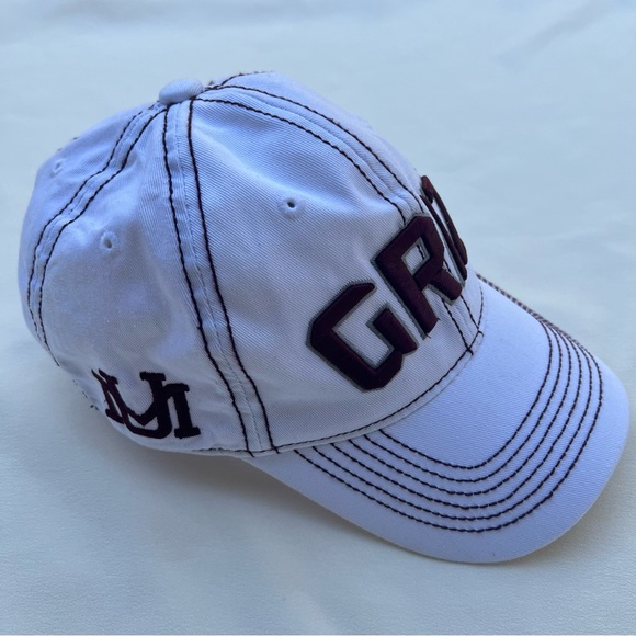 Top of the World Grizzly Unisex White Cap Football/Basketball Montana University - Picture 3 of 12
